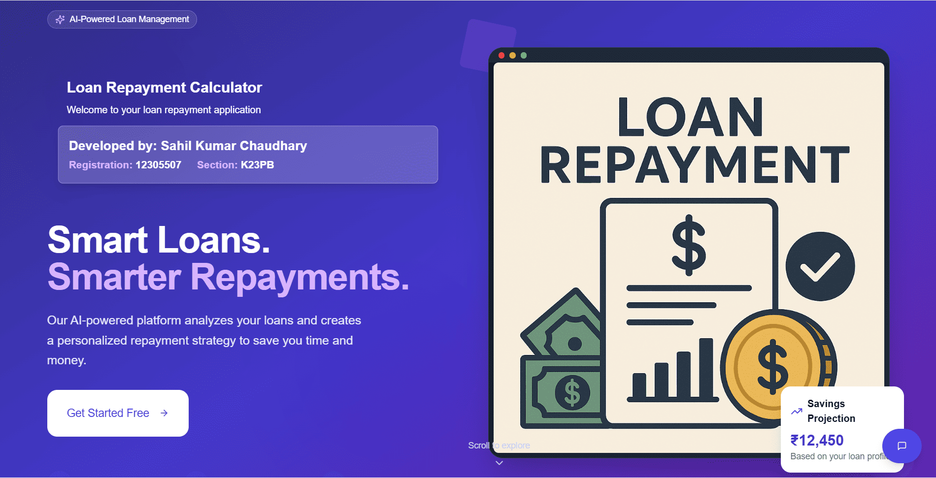 Loan AI - Smart Loan Calculator preview